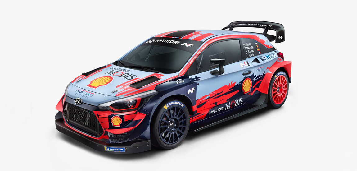 La nouvelle Hyundai i20 WRC est prête !