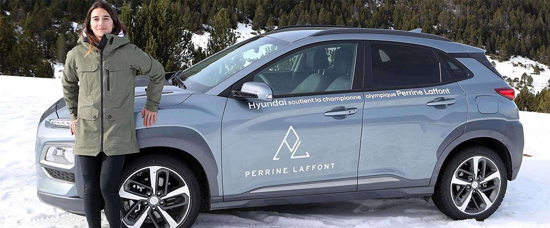 Perrine Laffont et Hyundai : une histoire qui dure