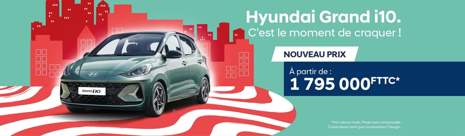 Modèle Grand i10 - Voiture citadine